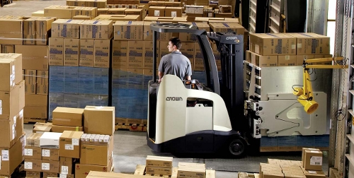 Crown Stand Up Forklifts